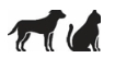 Et bilde som inneholder silhuett, hund, sketch, pattedyrKI-generert innhold kan være feil.