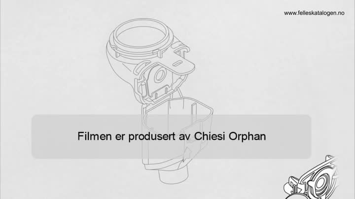 Instruksjonsfilm som viser montering av Quinsair-systemet