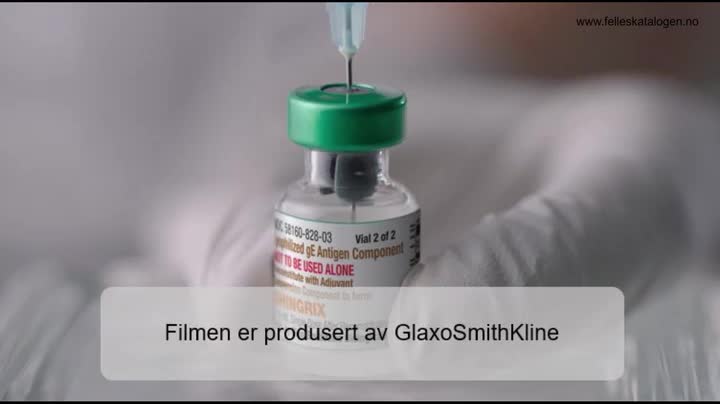 Instruksjonsfilm for tilberedning og administrering.